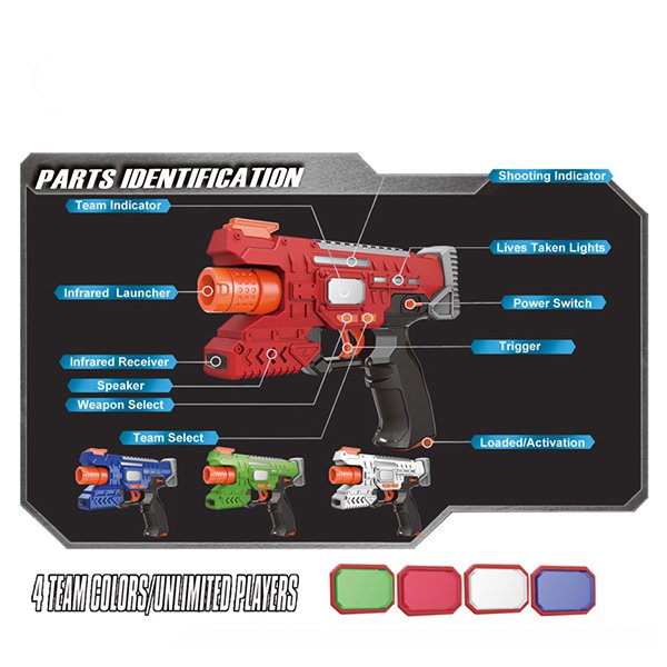 Private label LASER GUN Outdoor Game