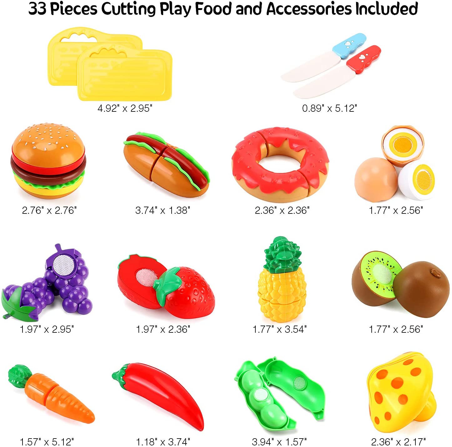 OEM Hamburger Toy Set