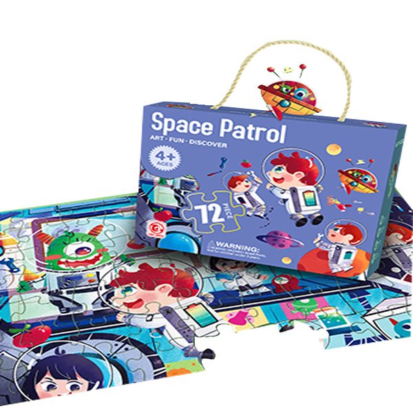 Best Selling Wholesale 72 PCS Space Patrol Puzzle