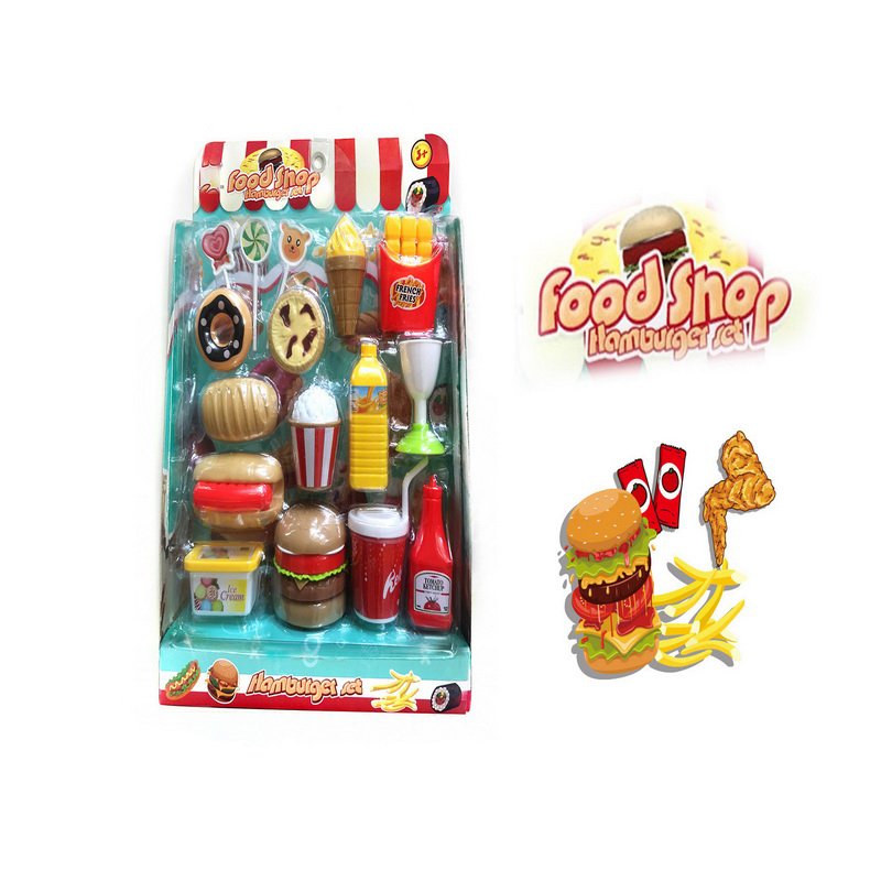 OEM Hamburger Toy Set