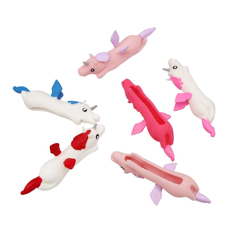 Wholesale Stretchy Rubber Slingshot Unicorn