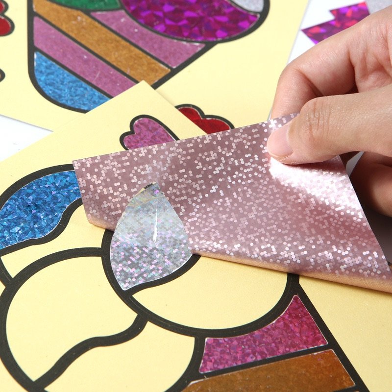 OEM Funny DIY Foil Sticker Art