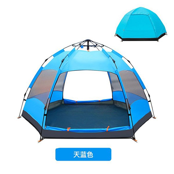 Manufacturer hexagon pop up tent for camping3