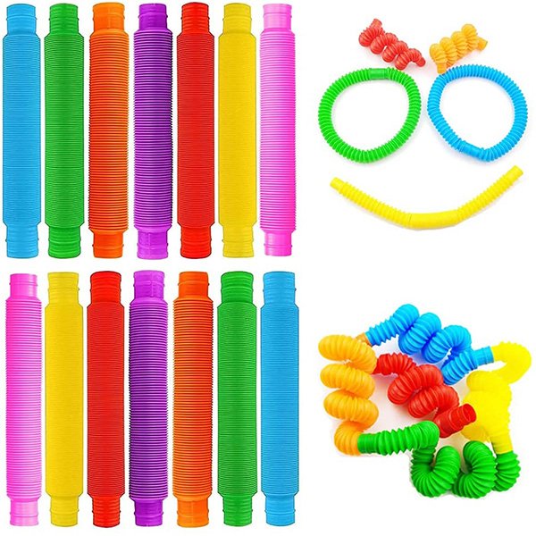Wholesale Glowing Pop Tube Fidget Toys