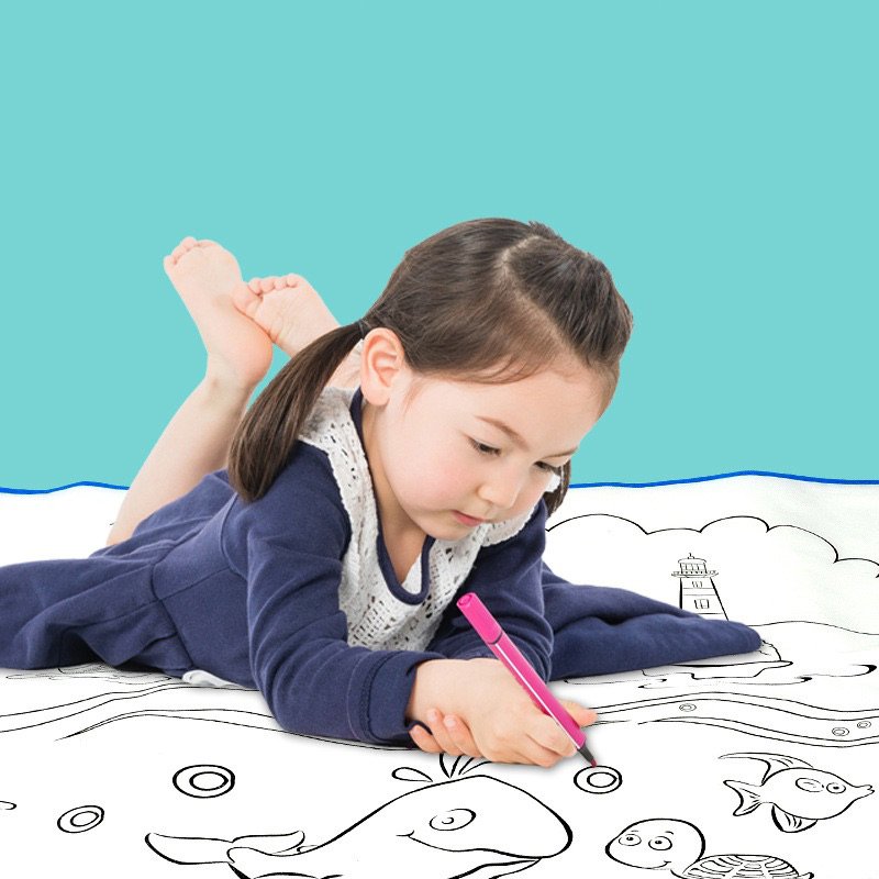 OEM Pulling Type Washable DIY Doodle Mat