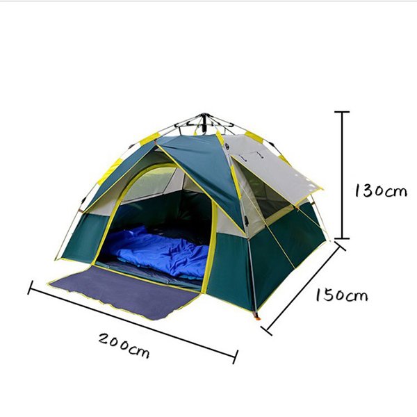 Wholesale Popular Camping Tent with 1 door and 3 windows size