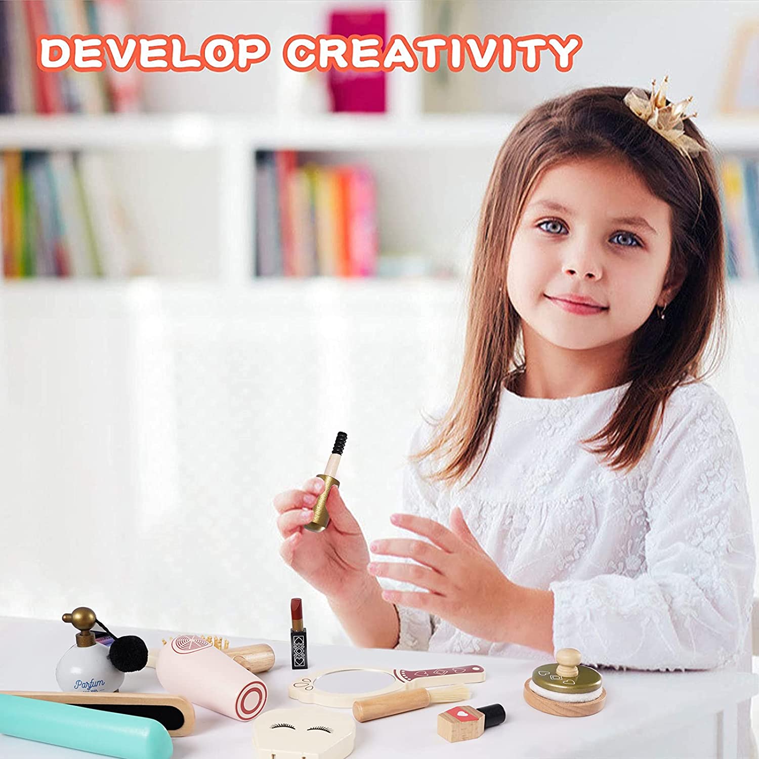 Wooden Beauty Salon Toys