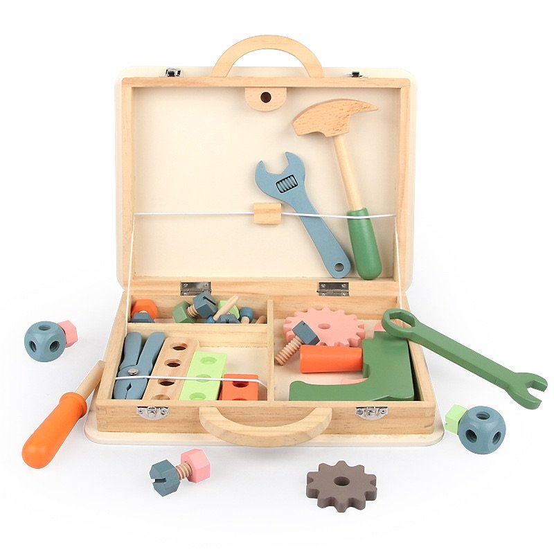 WholesaleWooden Tool Box playset