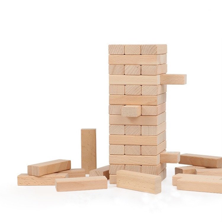 Wooden Tumble Tower Sets