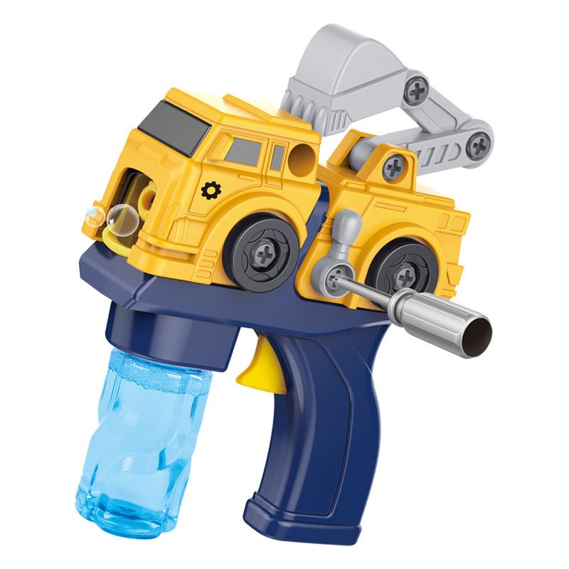 Assembly 19.5cm Truck-shaped Wholesale Bubble Toys for Kids From China