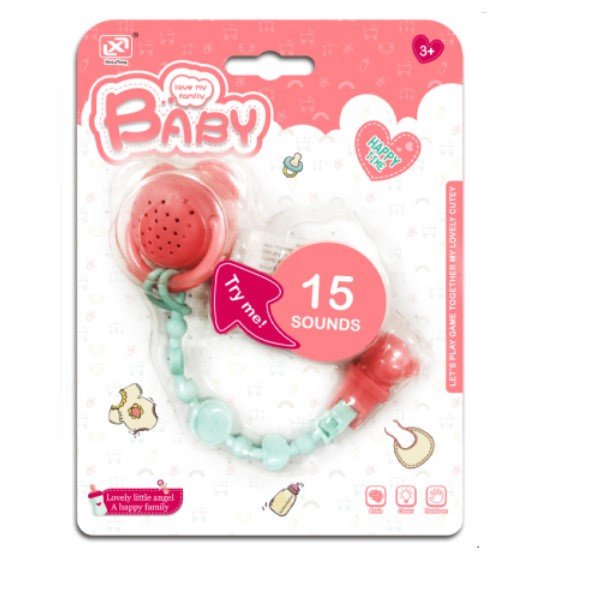 H5.90" wholesale Baby Nipple w Music Made In China