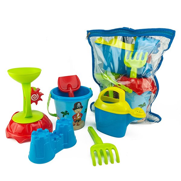 Our wholesale 7pcs bucket castle building kit