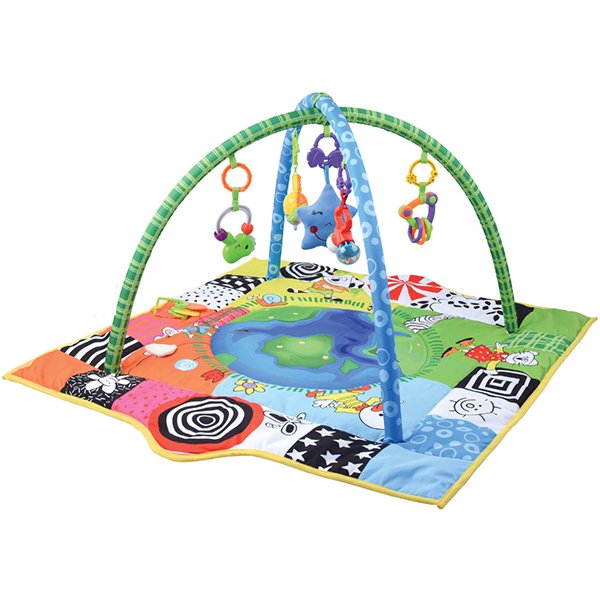 Hot Wholesale Square MultiFunction Play Mat With Colorful Decurations For Little Baby