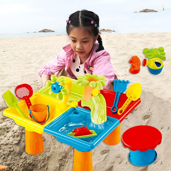 best customized beach water table play set