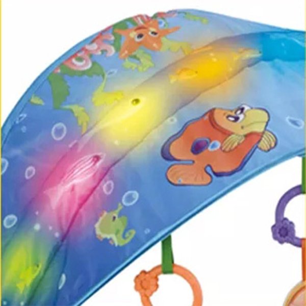 customized ocean theme baby play mat