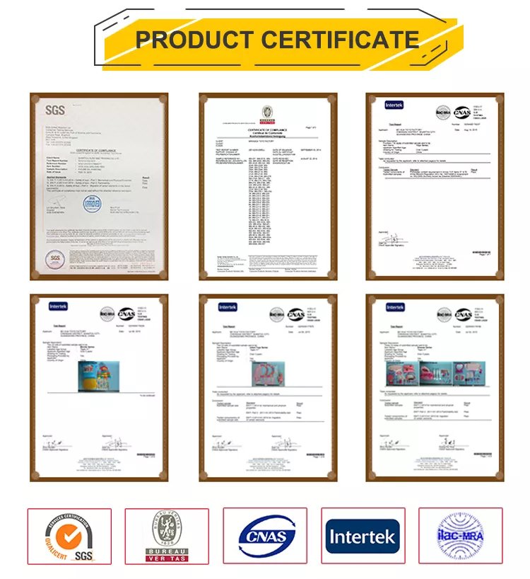 baby walker supplier-certification