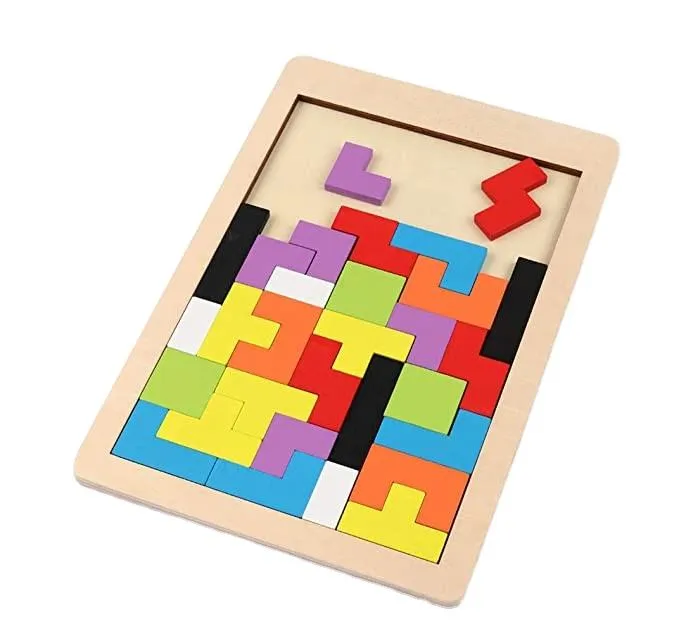 oem wooden toy brain teasers toy tangram jigsaw puzzle for 31