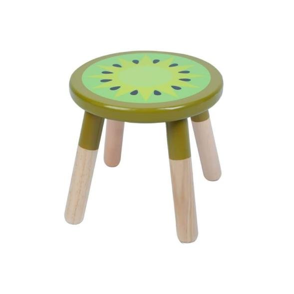 OEM Solid Hard Wood Fruit Chair for Kids 3+