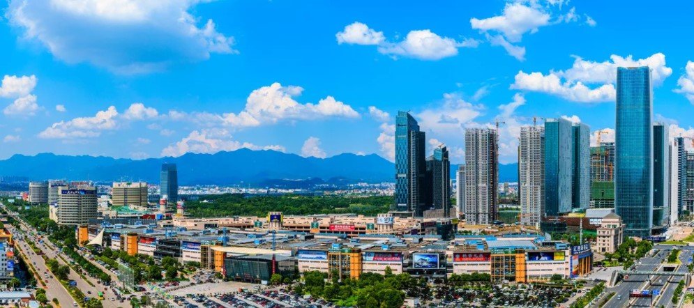 Overlook of Yiwu Toys Wholesale Market