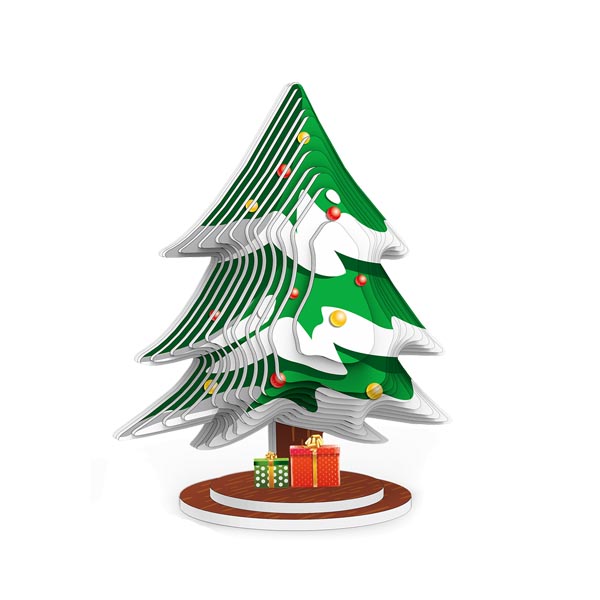 oem 3D christmas tree puzzle