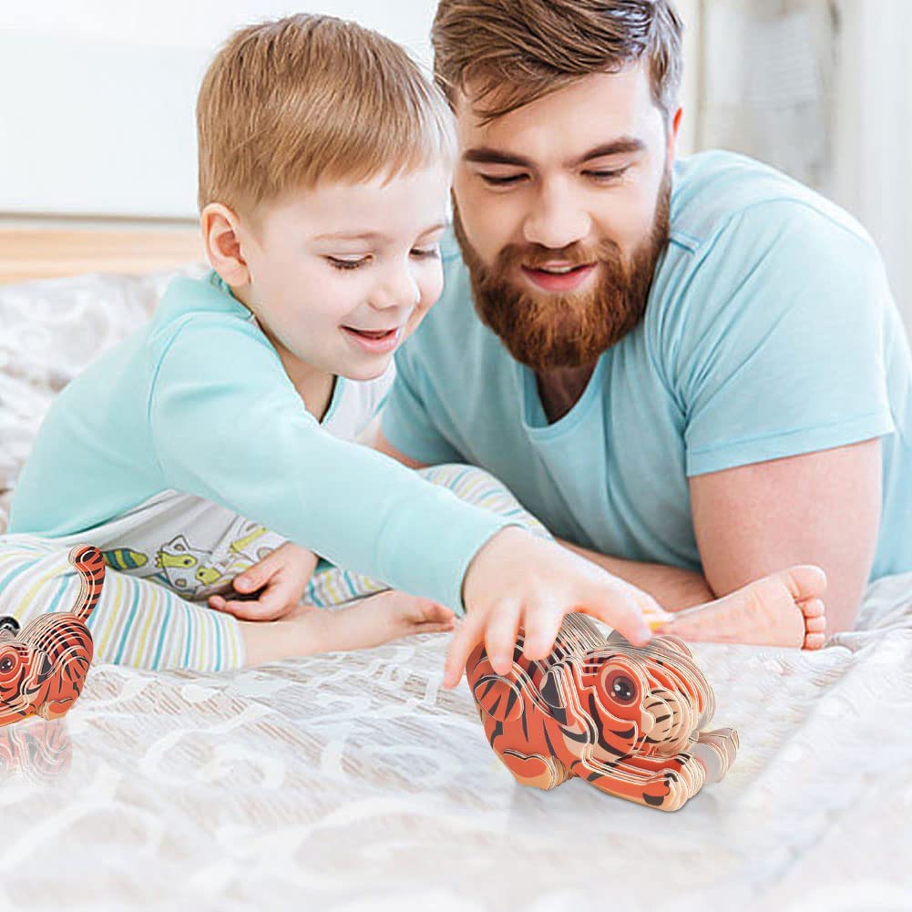 oem 3D tiger puzzle in china oem 3D tiger puzzle in china