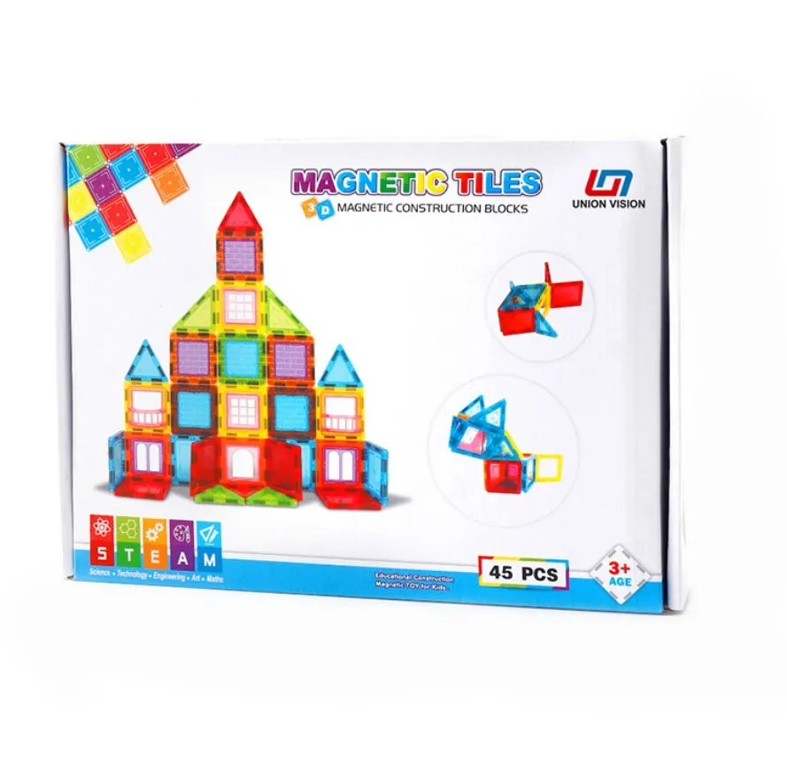 oem magnetic puzzle 45pcs from china