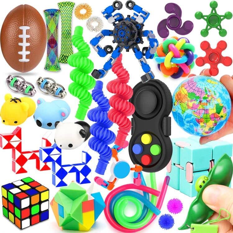 It is a collection of popular fidget toys.