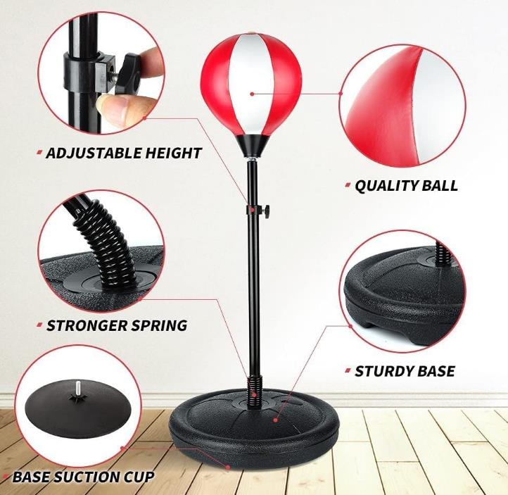 Great OEM Boxing Gloves and Stand for Kids 5+