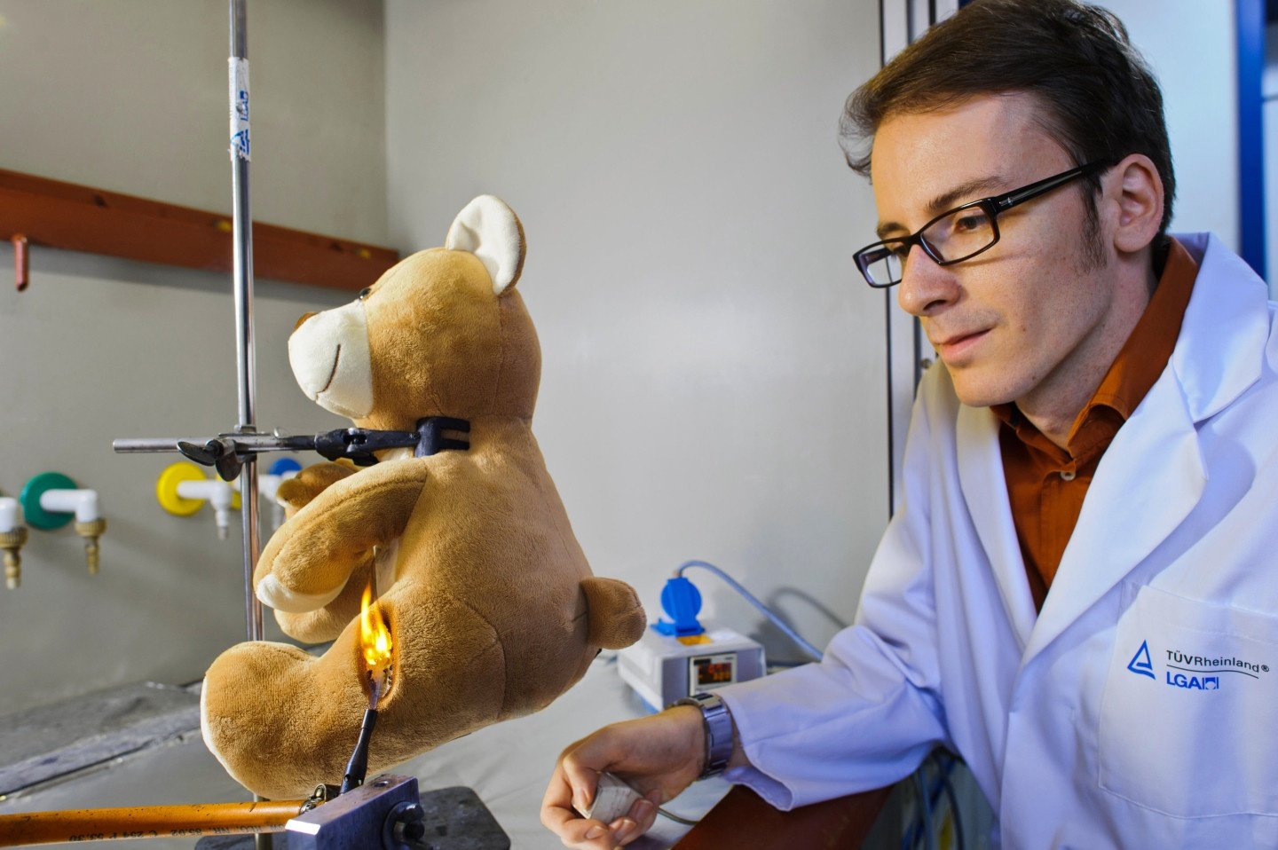 The Personnel is Doing Toy Testing.