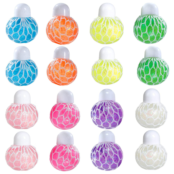 Great OEM Grape Stress Ball Fidget Toys for Kids 3+