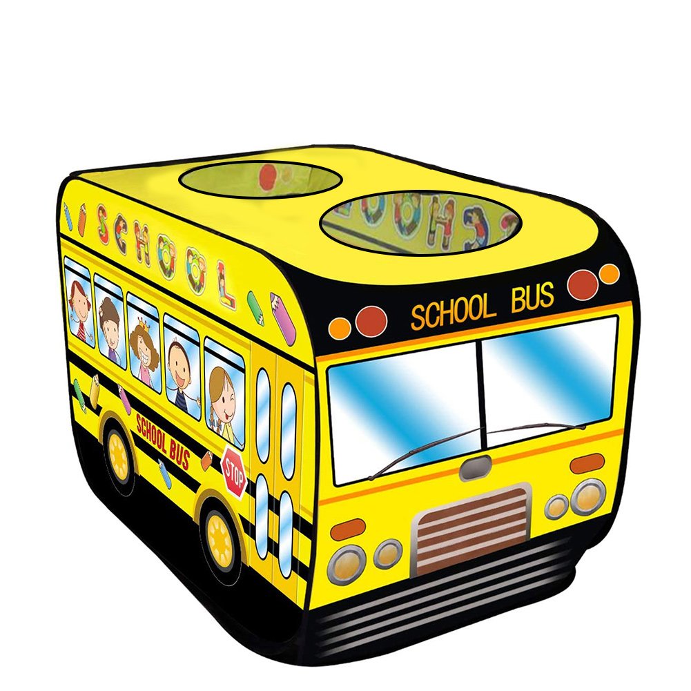 school bus play tent
