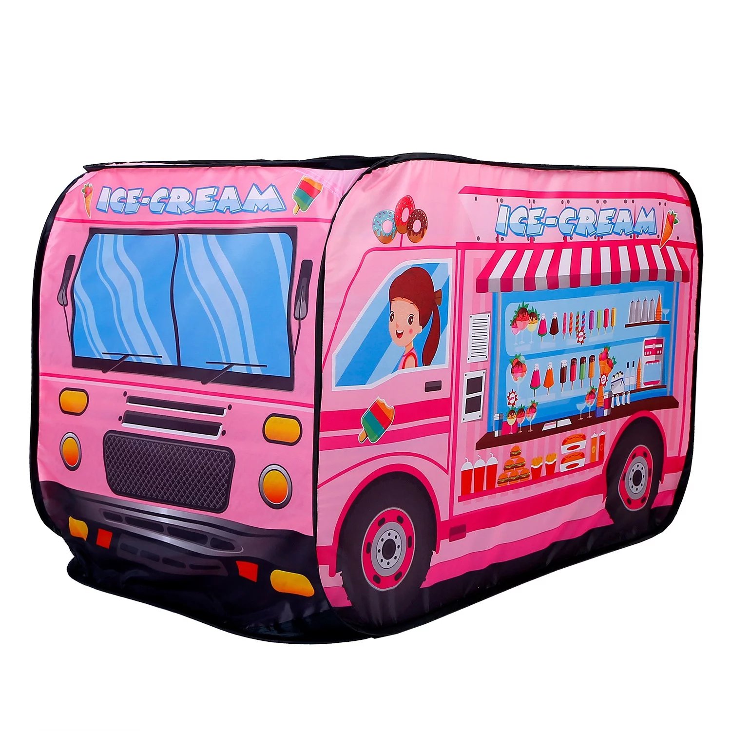 Great OEM Pop up Tent Ice Cream Bus for 3+