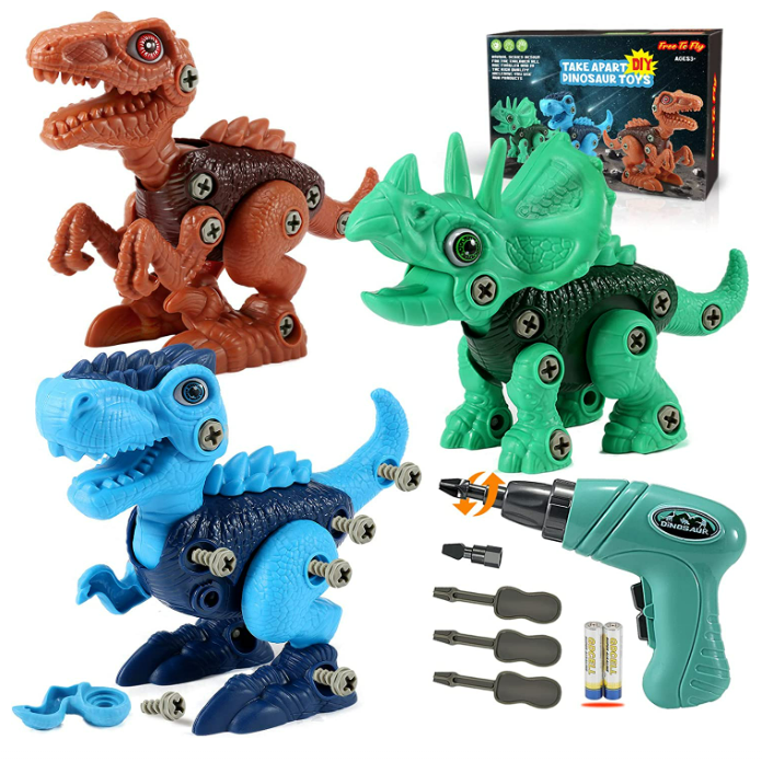 Stem Dinosaur Toy Building Construction Sets for kid 3+