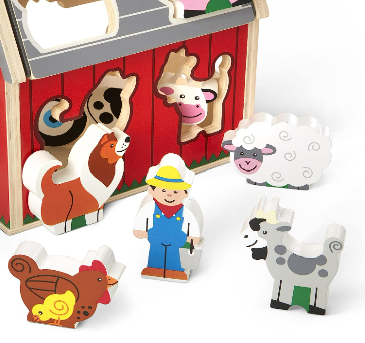 Wooden Sorting Barn Toys