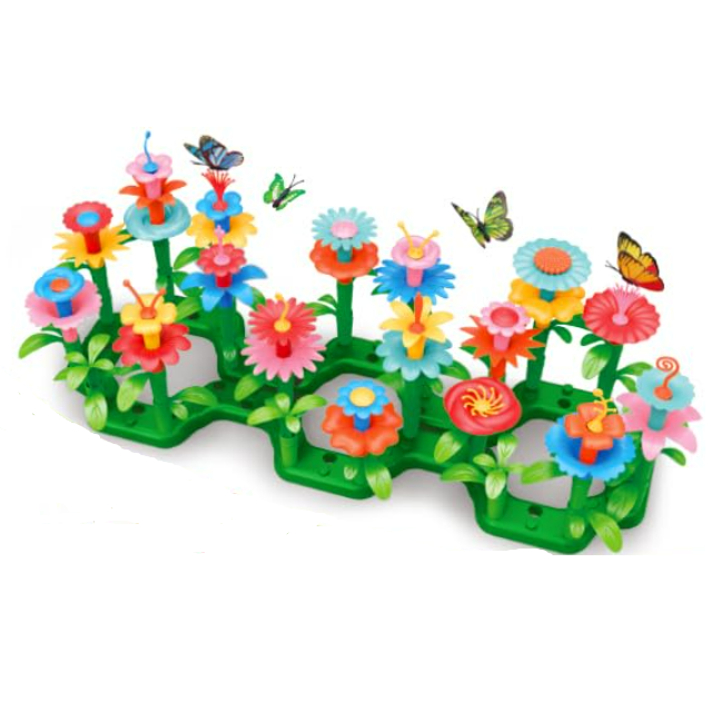 Flower Garden Building Toys for kid 3+