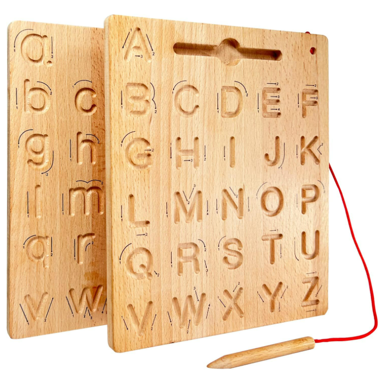 Wooden Letters Practicing Board