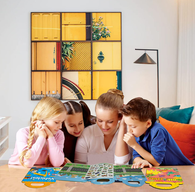 Reusable Sticker Book