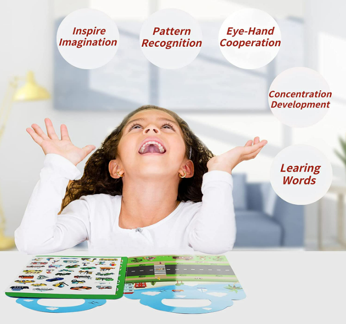 Reusable Sticker Book