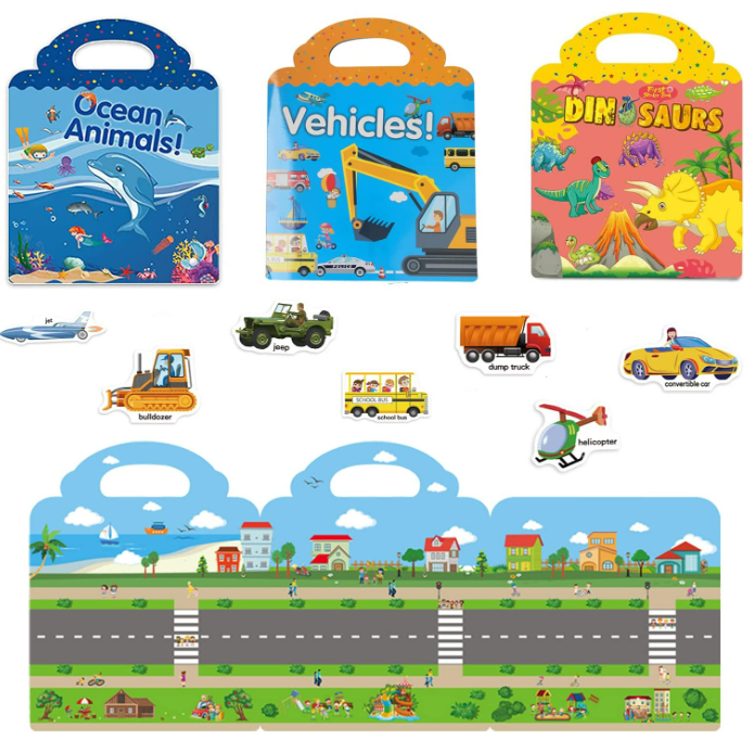 Reusable Sticker Book