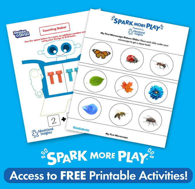 Kids Microscope STEM Toy