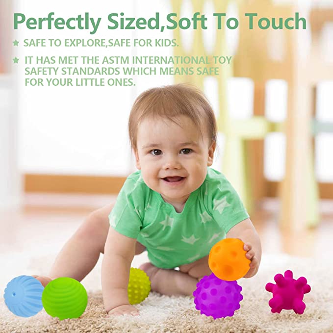 Sensory Balls for Baby 6 to 12 Months