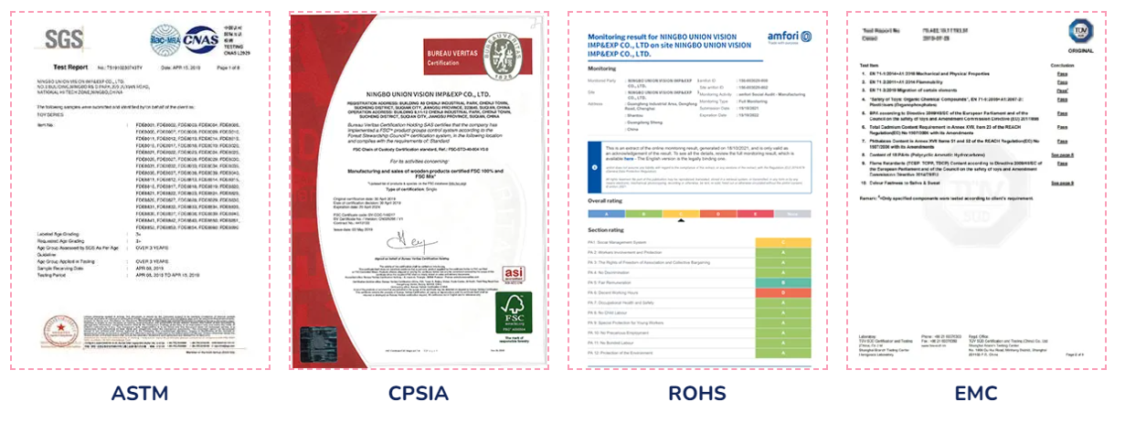 Union vision toys supplier
